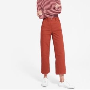 Everlane The Straight Leg High Waist Pants